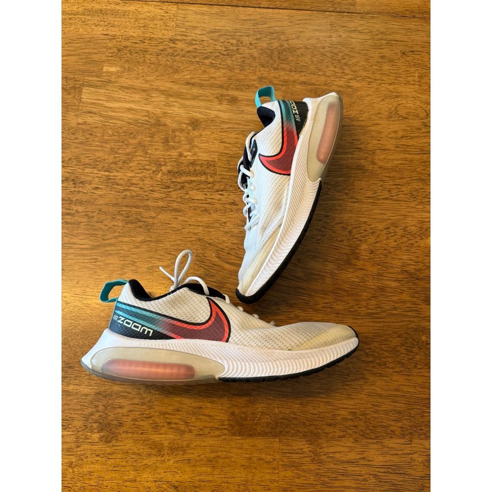 NIKE AIR ZOOM ARCADIA‎ WHITE PINK RUNNING SNEAKERS DA1242-101 Size 6.5